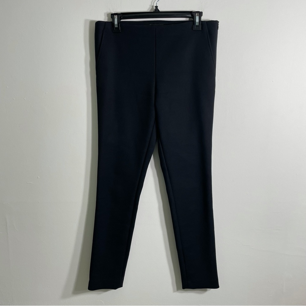 The Row Black Stretch Pants